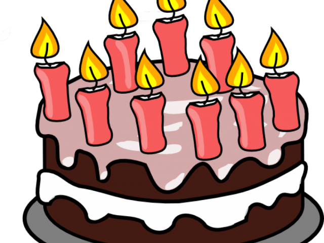 Free Birthday Cake Clipart - Kue Ulang Tahun Clip Art (640x480)