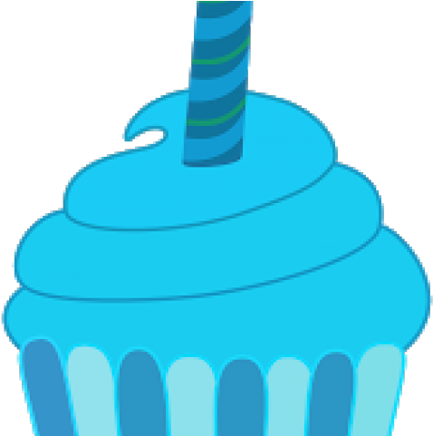 Birthday Candles Clipart Cupcake Candle - Birthday Cupcake Png Transparent (640x480)