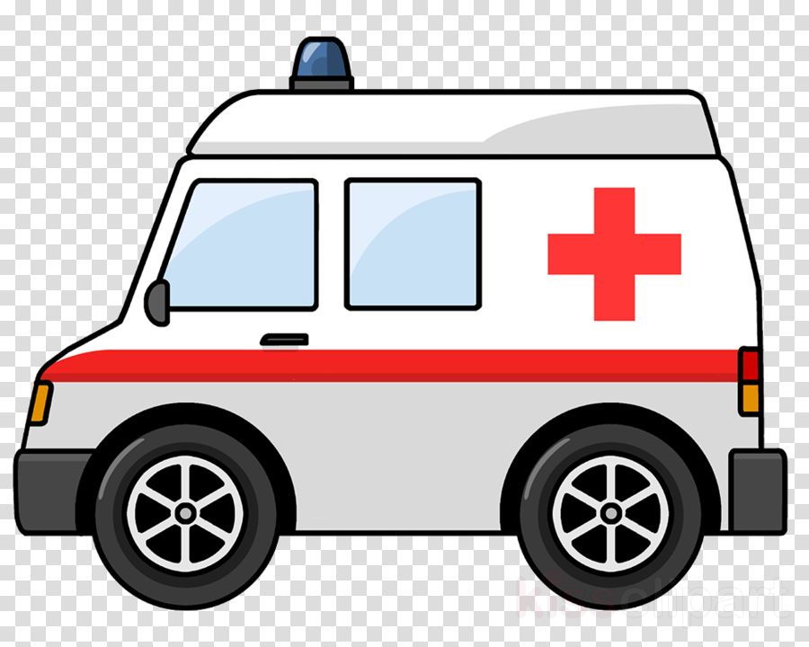 Ambulance Png Clipart Ambulance Clip Art - Dibujo De Una Ambulancia (900x720)