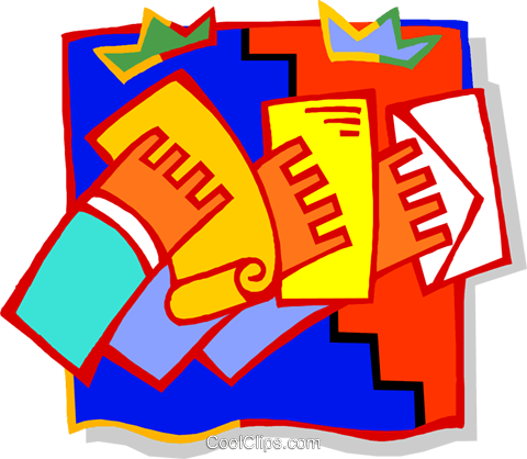 Hands With Messages Royalty Free Vector Clip Art Illustration - Hands With Messages Royalty Free Vector Clip Art Illustration (480x418)