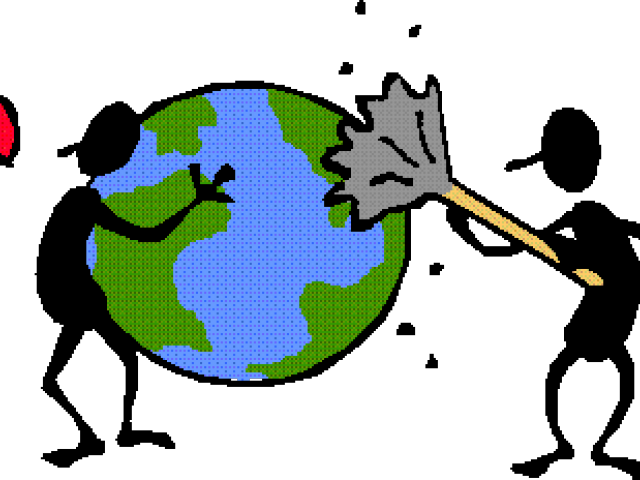 Earth Day Clipart Earth Week - Can People Take Care Of The Earth (640x480)