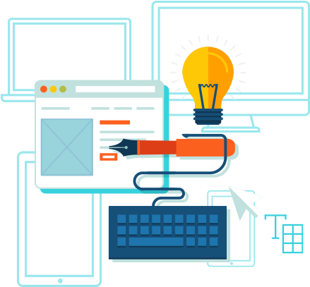 Overview Clipart Capacity Planning - Engage Both Online And Offline Customers Vector (470x501)