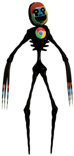 Portalrabbit 4 10 Chromerionne By Yellowbonnie01 - Fnaf Nightmare Puppet Action Figure (373x350)