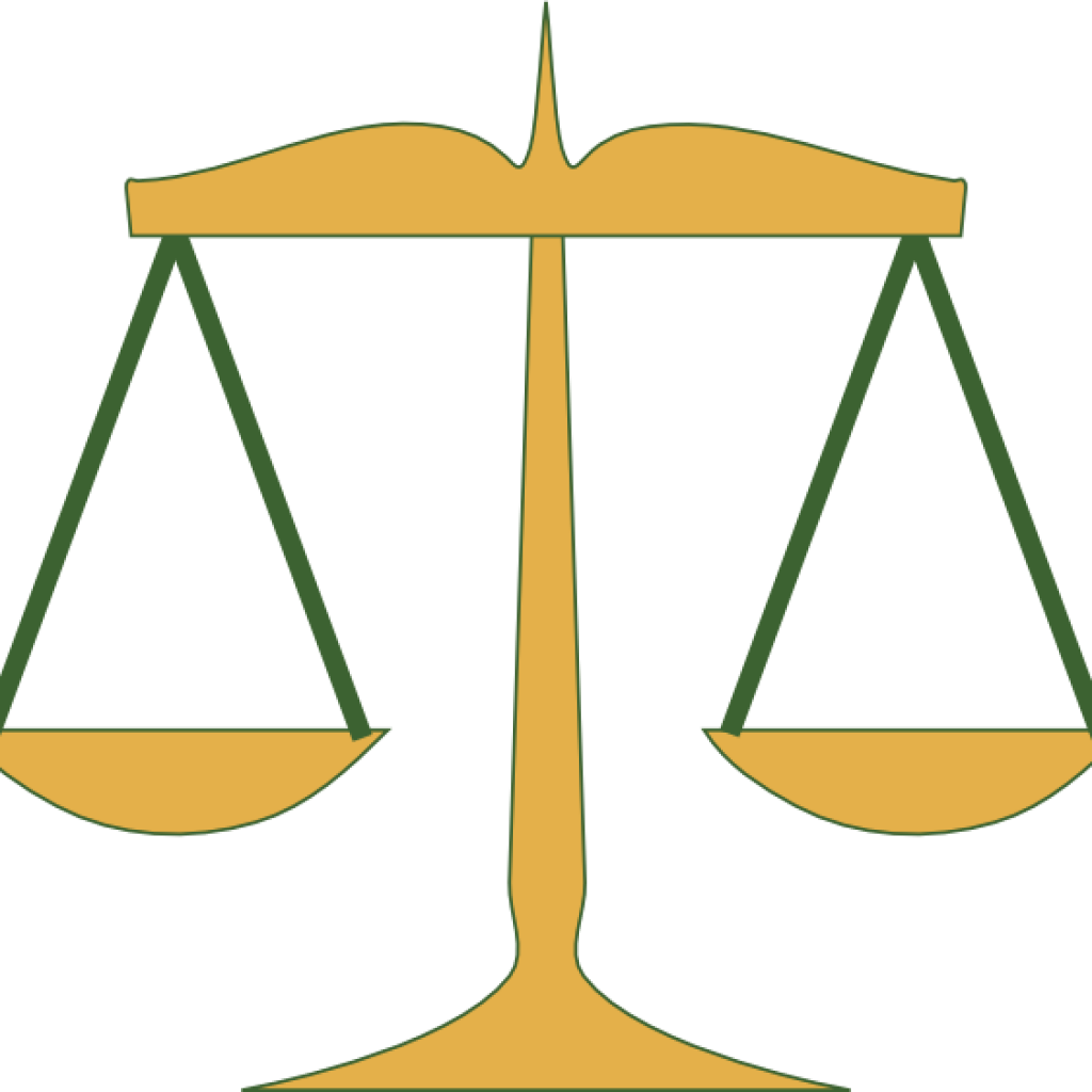 Scales Of Justice Clip Art Scales Of Justice Clipart - Judge Scale Clip Art (1024x1024)