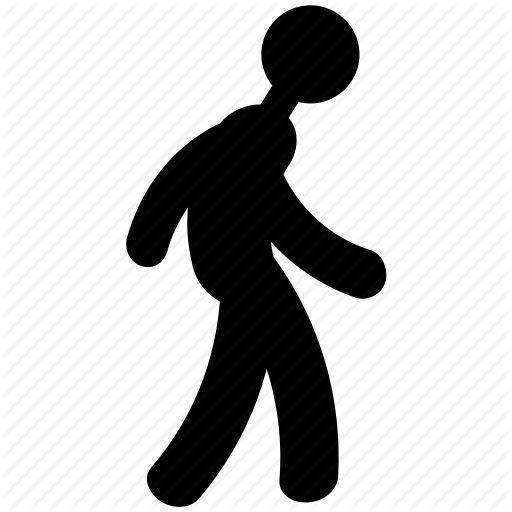 Png Traveler Walking Clipart Walking Computer Icons - Png Traveler Walking (512x512)