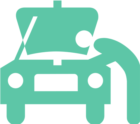 We Offer A Great Range Of Services - Car Shop Icon (539x480)