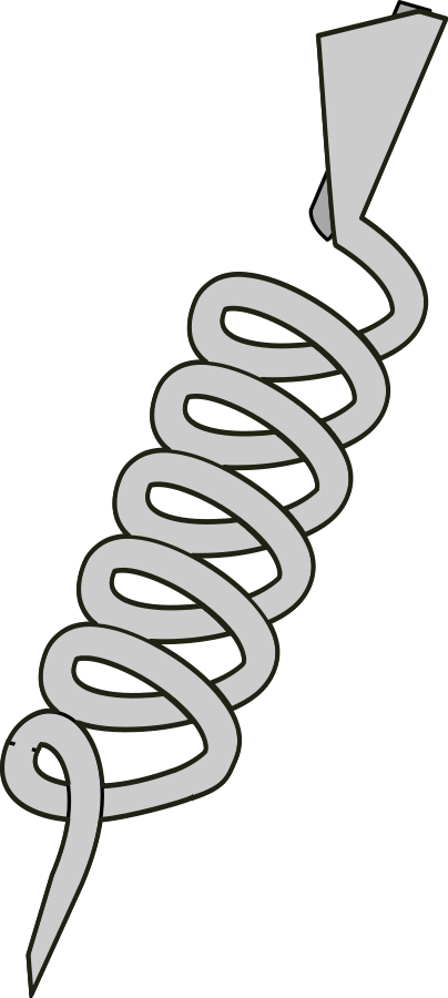 Corkscrew Png Clip Arts - Corkscrew Png Clip Arts (404x900)