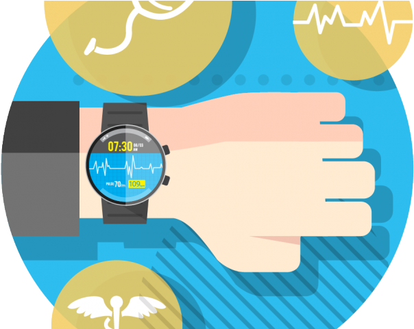 Feedback Clipart Clinical Trial - Smartwatch (640x480)