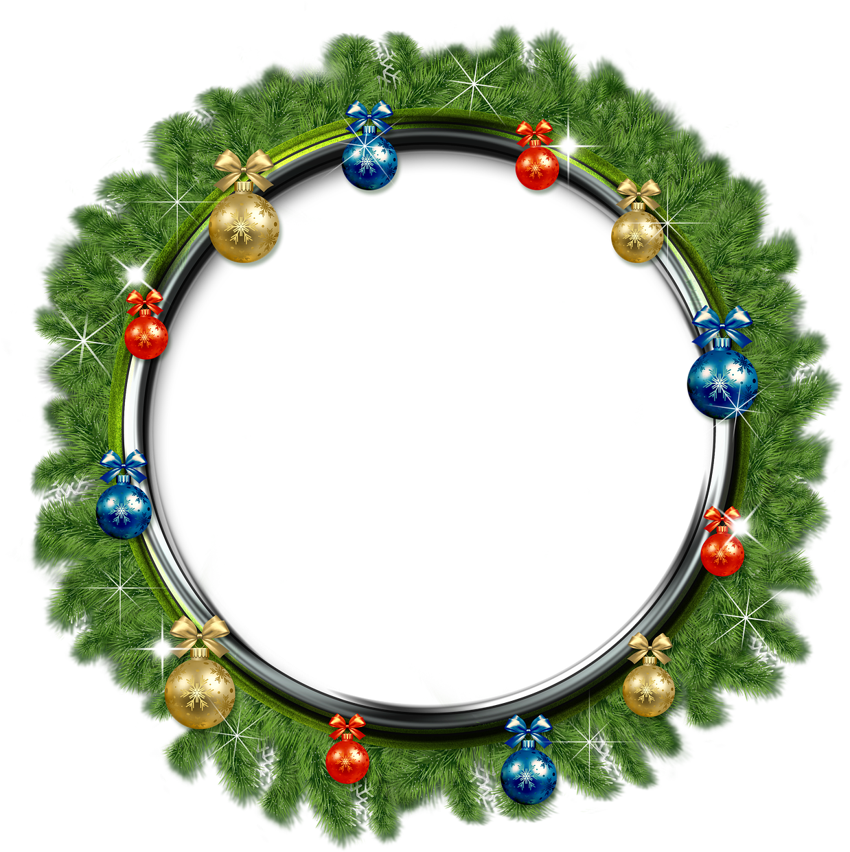 Photo Frame,new Year's Background, - Marcos De Navidad Png (1280x1280)