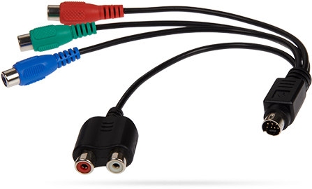 Picolo Hd Y/pb/pr/l R Analog A/v Cable - Ypbpr (585x405)