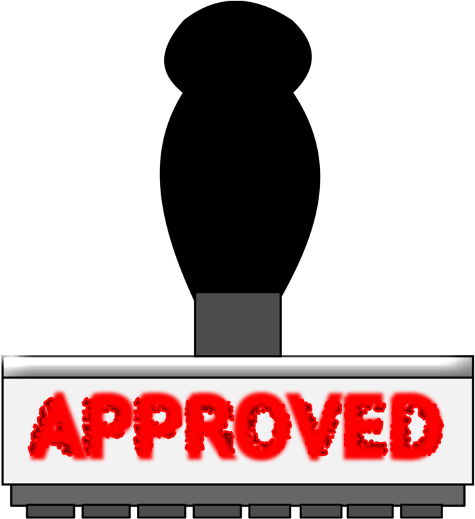 Rubber Stamp Drawing Natural Rubber Postage Stamps - Approved Stamp Clipart Transparent (819x750)