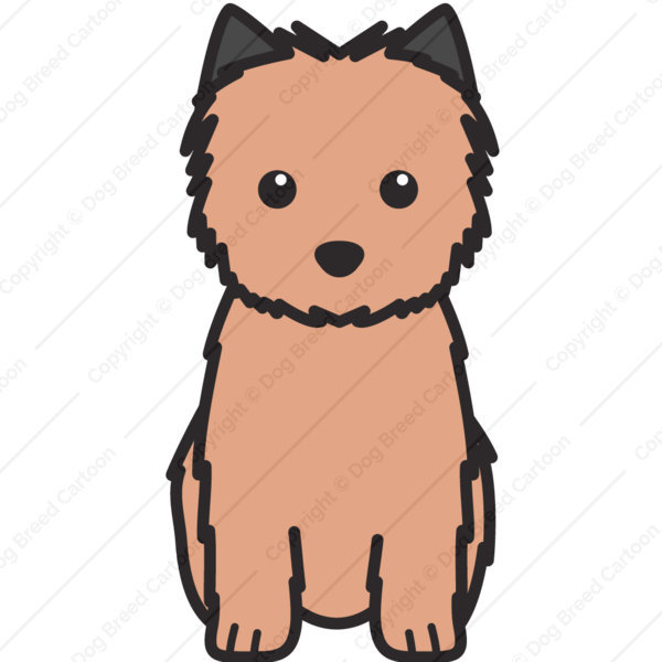 Cairn Terrier - Cartoon Cairn Terrier (600x600)