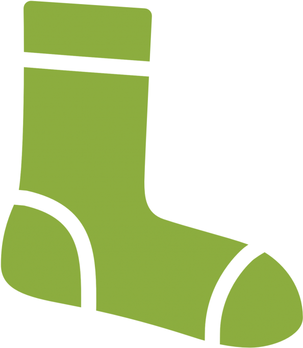 Kid Clipart Sock - Png Chaussette (740x740)