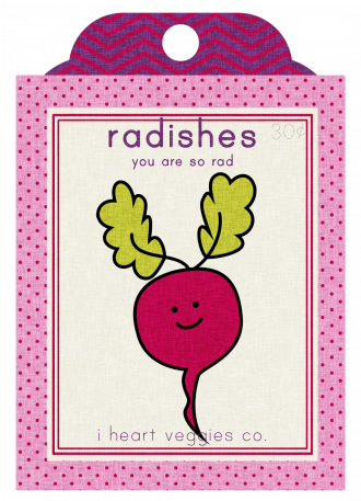 The Veggie Patch Seed Packets - Cartoon (456x456)