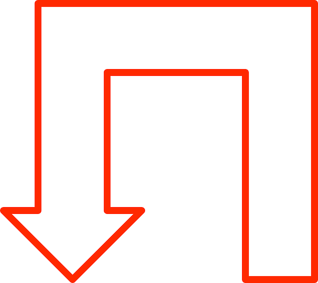 U Shaped Arrow Clipart Computer Icons Clip Art - U Shape Arrows (640x570)