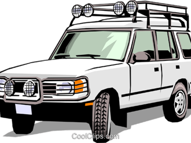Land Rover Clipart Cartoon - Land Rover Clipart Cartoon (640x480)