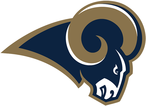 Los Angeles Rams - St Louis Rams Logo (500x500)