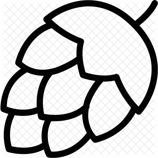 Clipart Transparent Stock Icon Agriculture Farming - Icon Hops (512x512)