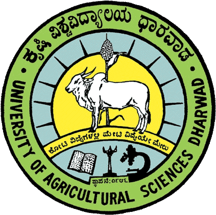 Image Black And White Stock Uas Dharwad Recruitment - University Of Agricultural Sciences Dharwad Logo (450x450)