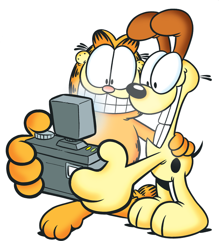 Professor Garfield's - 054-garfield (album Couleur) - Trade Paperback (700x797)