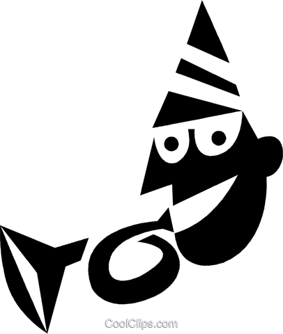 New Year's Eve Royalty Free Vector Clip Art Illustration - New Year's Eve Royalty Free Vector Clip Art Illustration (406x480)