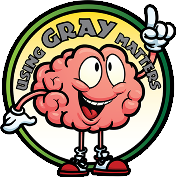Gray Composting Service Logo Aberdeenshire - Human And Animal Brains Coloring Book (368x370)