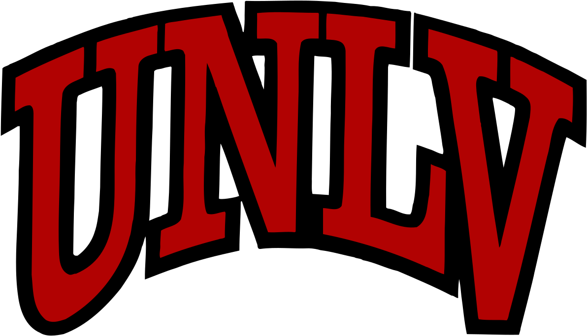 Rebel Basketball Cliparts - Unlv Rebels Logo Png (1200x696)