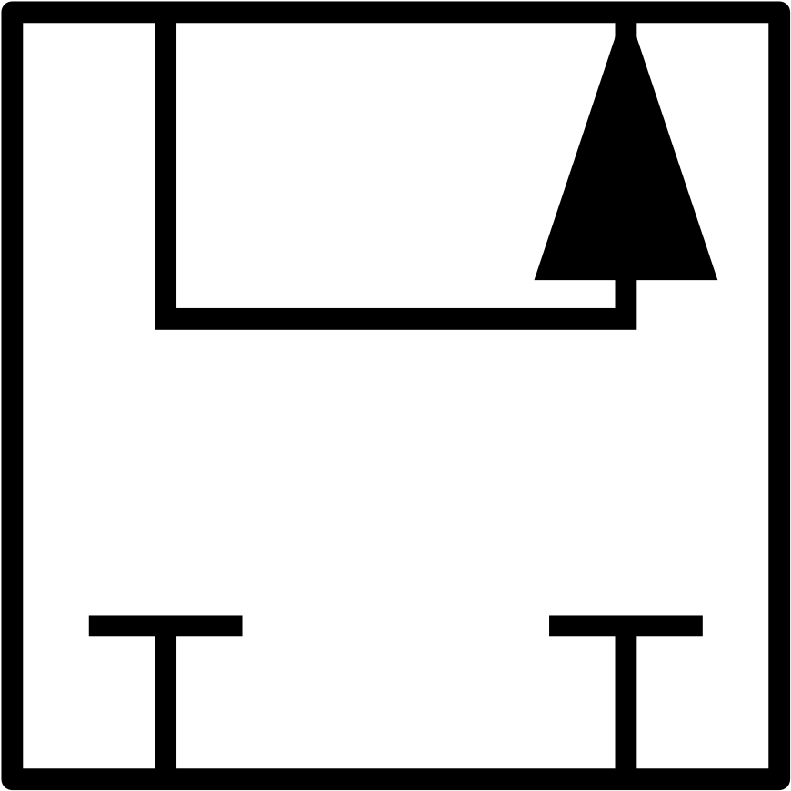 Symbol Flow Path In Shunt Link Circuit - Shunt Symbol (1024x1024)