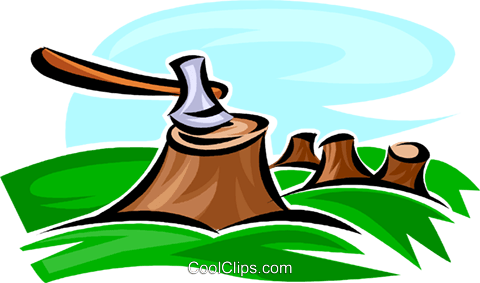 Forestry And Logging Royalty Free Vector Clip Art Illustration - Illustration (480x283)