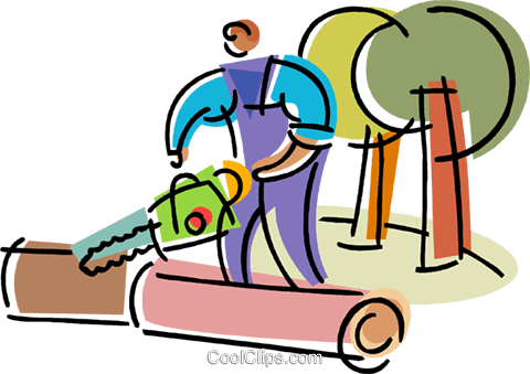 Forestry And Logging Royalty Free Vector Clip Art Illustration - Clip Art (480x339)