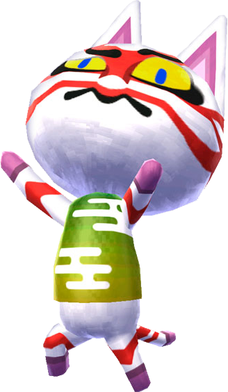 Kabuki - Animal Crossing New Leaf Kabuki (328x564)