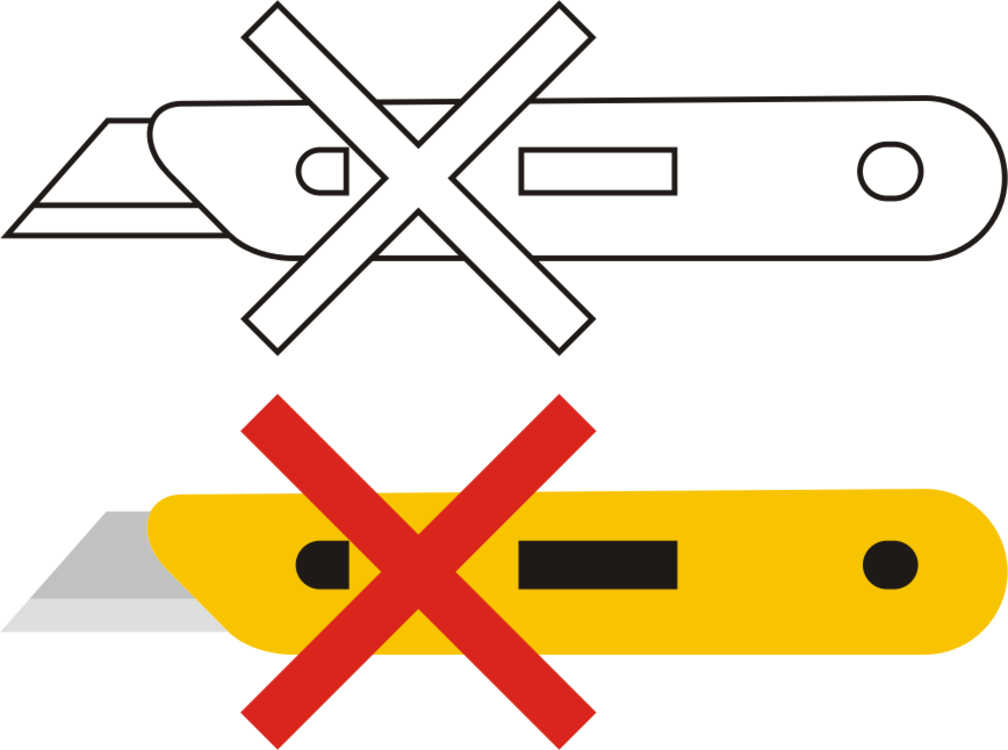 Knife Video Symbol Blade Wikimedia Commons - No Knife Symbol (1008x750)