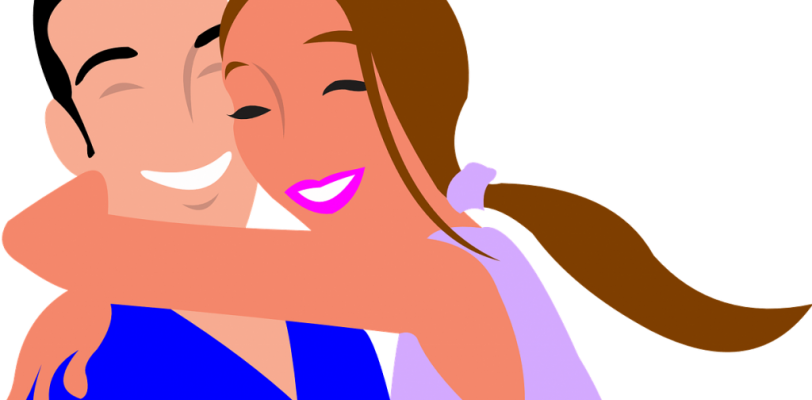 Vector Library Stock Conflict Clipart Cross Cultural - Couple Clipart Png (812x400)