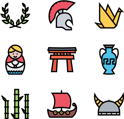 Culture Clipart Cultural Heritage - Heritage Icons (600x564)