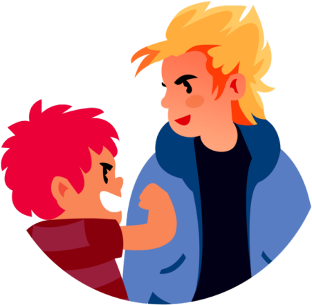 Hey Look Its Your Friends From Pelican Town - Illustration (500x472)