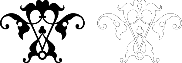 Clip Art At Clker - Ornament (600x210)