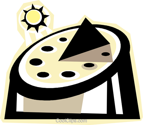 Sun Dial Royalty Free Vector Clip Art Illustration - Microsecond (480x418)