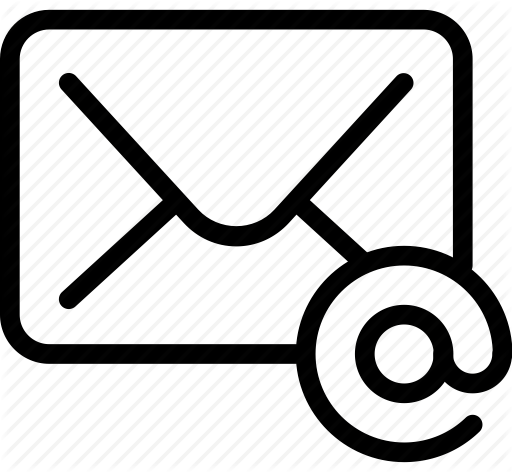 Telephone Clipart Email Sign Dimmi Metashort Co - Email Sign Png (512x472)