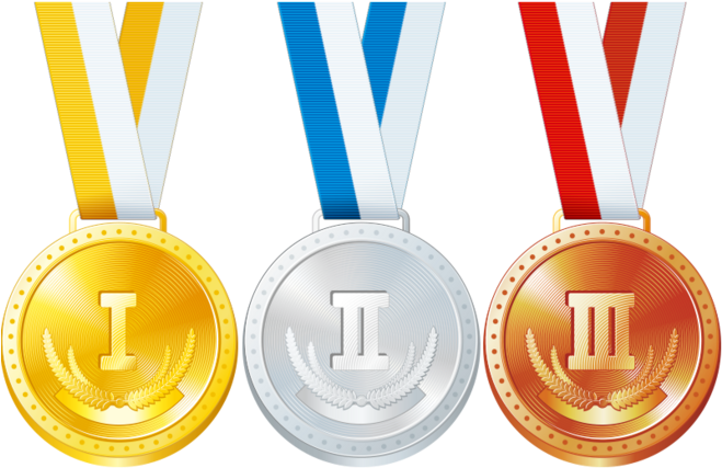 Freeuse Bronze Medal Silver Medals - Medal Gold Silver Bronze (658x658)