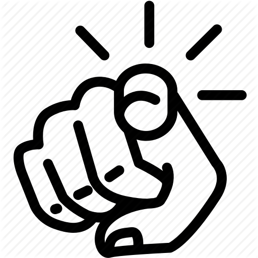 Download Finger Pointing At You Icon Clipart Finger - Finger Pointing At You Icon (512x512)