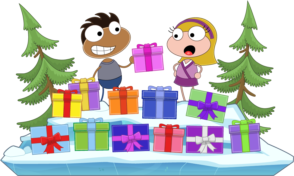 Seasons Greetings, Poptropicans It's December And That - Poptropica Characters (1000x1000)