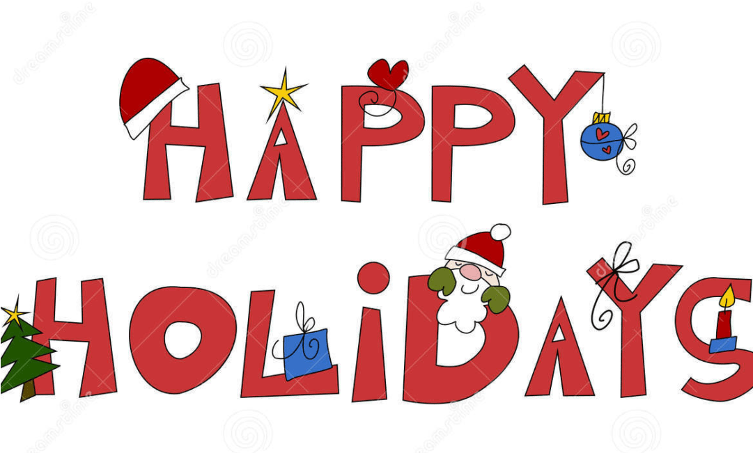 Happy From Sunteam Solar - Transparent Happy Holidays Clip Art (1080x675)