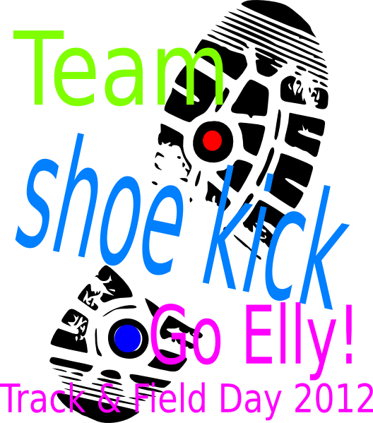 Shoe Print Clip Art (528x599)