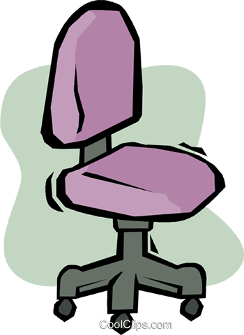 Cadeira Do Escritório Livre De Direitos Vetores Clip - Manufacturing Resource Planning (350x480)