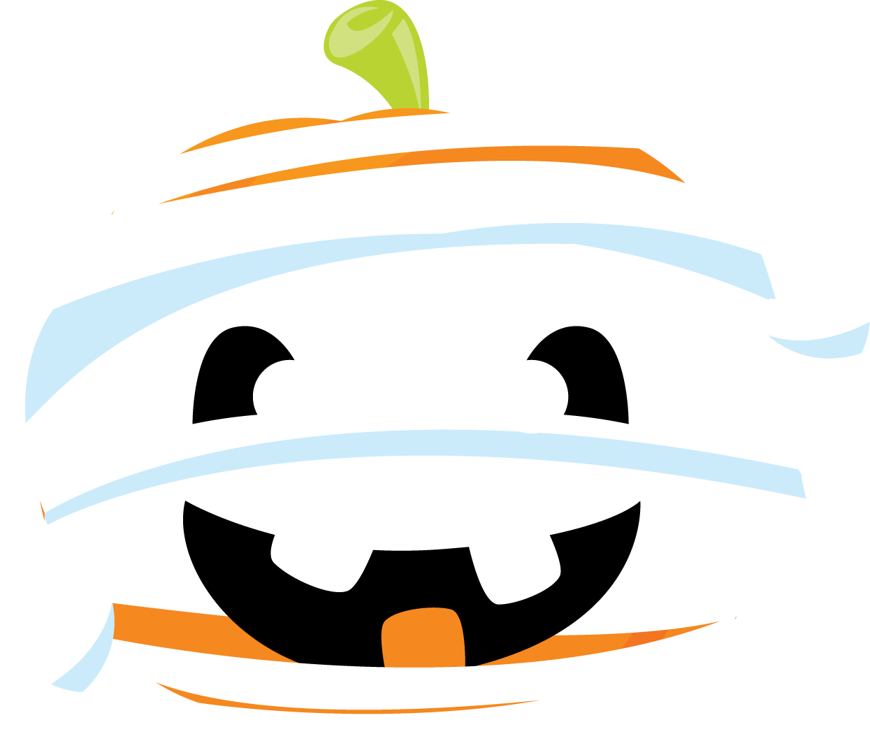 Tierno Clipart Happy Halloween - Happy Halloween Round Label (1245x1080)
