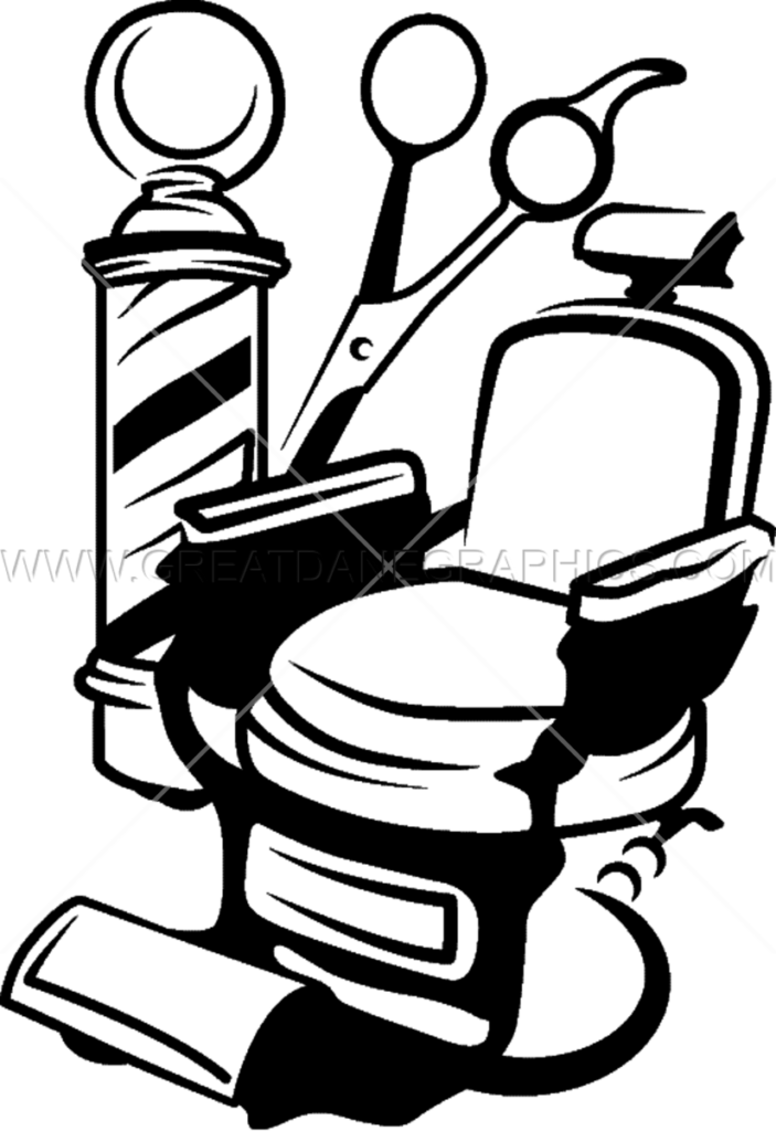 Clipart Of A - Clip Art Barber Shop (703x1024)