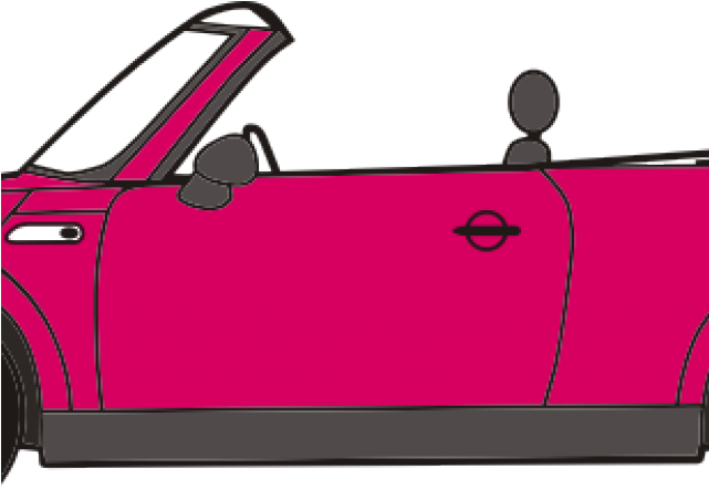 Mini Clipart Side Car - Cartoon Open Top Car (640x480)