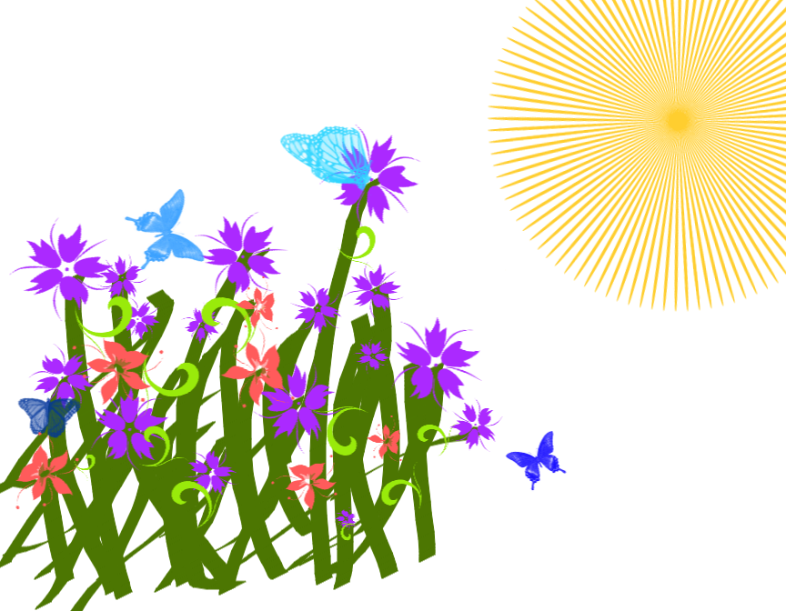 Lavender Clipart Graphics Fairy - Graphics (864x672)