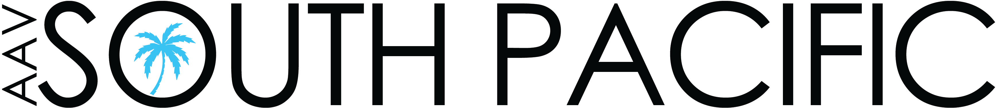 Plan A Honeymoon - Black And White Palm Tree (3477x390)