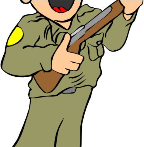 Army Clipart Scene - Nazi Soldier Clipart (640x480)